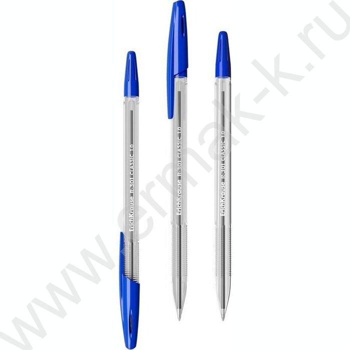 Ручка шар /набор  4шт/ R-301 Stick Classic синяя | Фото 1