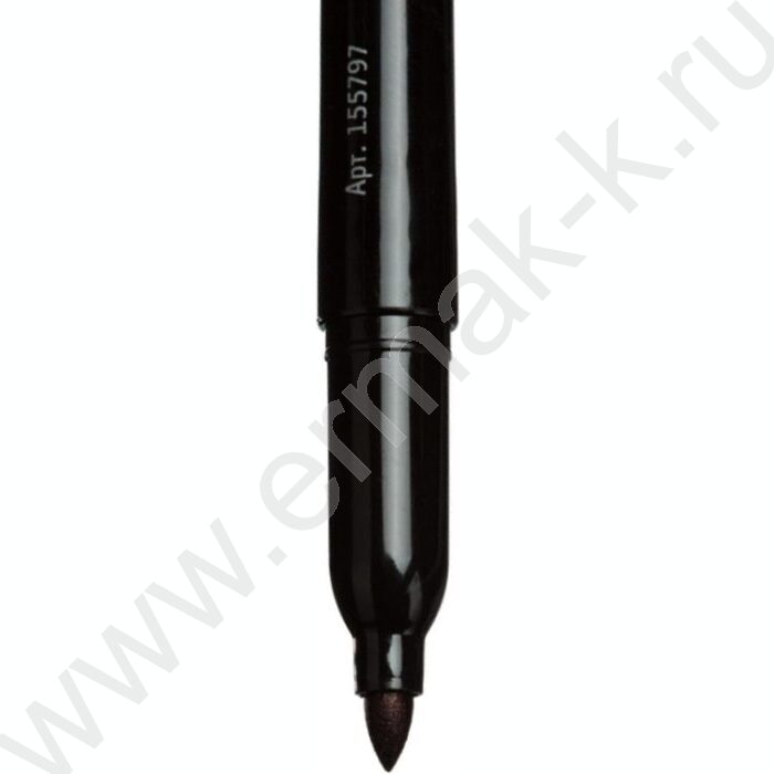 Маркер перм. /черный/ 1,5-3мм круг | Фото 3