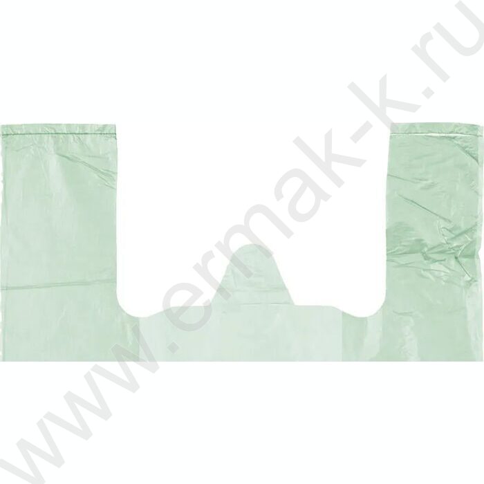Пакет-майка ПНД 30+18*55 15мкр цветной | Фото 2