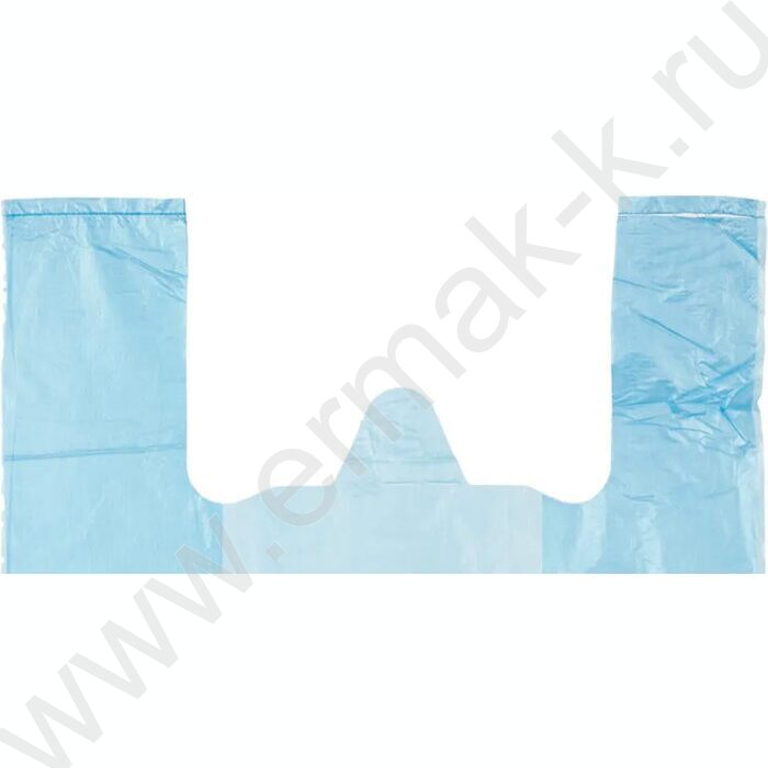 Пакет-майка ПНД 30+18*55 15мкр цветной | Фото 4