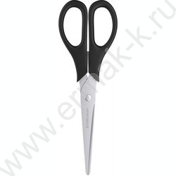 Ножницы для левшей 17см Standard чёрные /европодвес | Фото 1