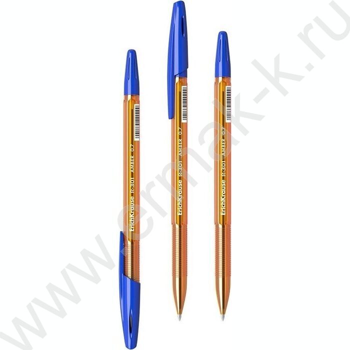 Ручка шар R-301 Stick Amber 0,7мм, синяя | Фото 1