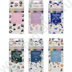 Карандаши  12цв Happycolor 6видов | Фото 1