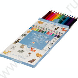 Карандаши  12цв Happycolor 6видов | Фото 6