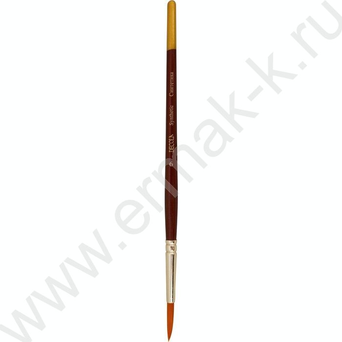 Кисть  синтетика № 9 (4,5мм) круглая Decola | Фото 1