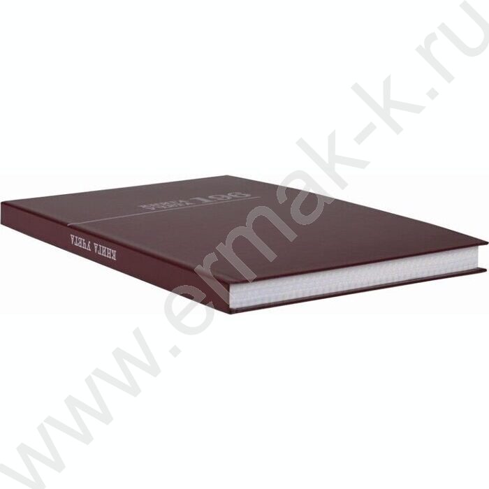 Книга Учёта 196л клетка тв.обл.офсет бордо | Фото 2