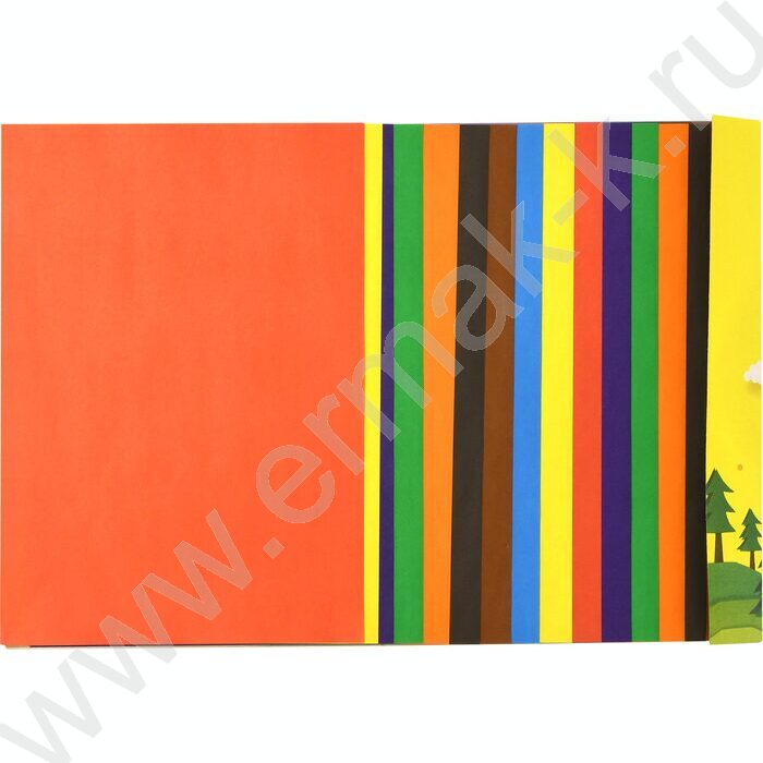 Бумага цв. А4 16л/ 8цв | Фото 3