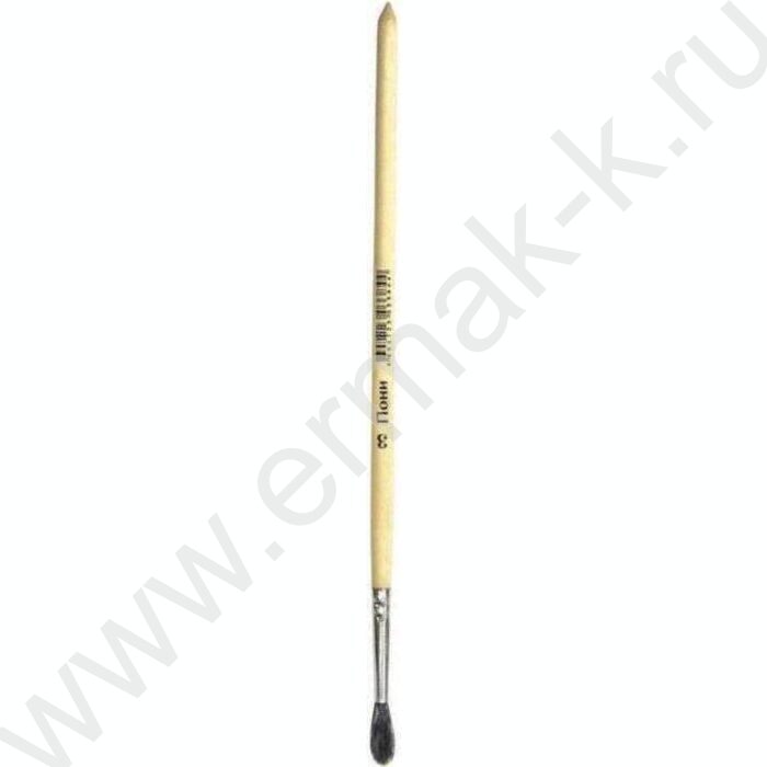 Кисть  пони № 3 круглая художественная | Фото 1