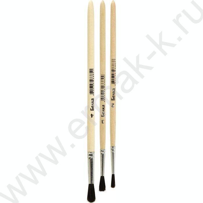 Кисть набор  3шт /белка №2,№3,№4/ | Фото 2