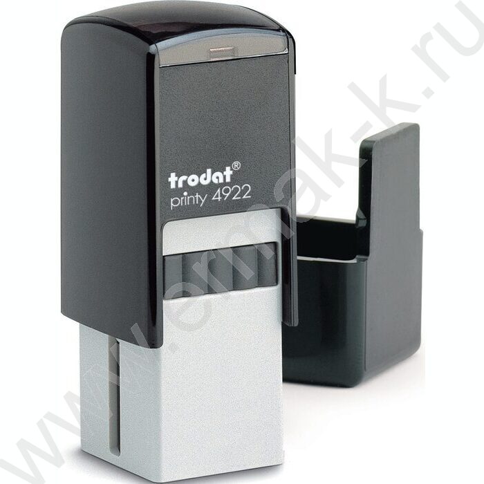 Оснастка автомат для штампа/печати 20*20мм,d=20мм,пластик | Фото 1