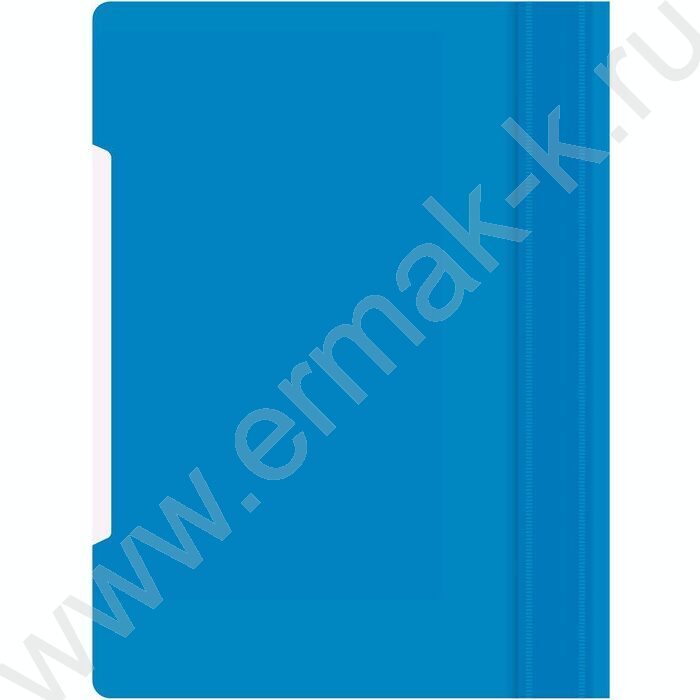 Скоросшиватель пл синий прозрач.верх.лист | Фото 2