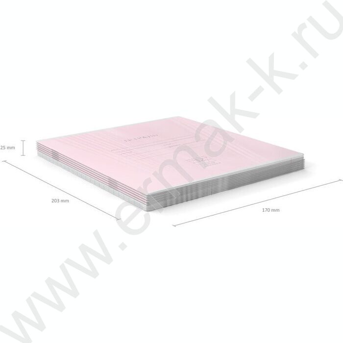 Тетрадь  12л линейка косая "Классика" розовый | Фото 4