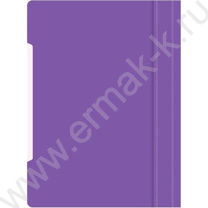 Скоросшиватель пл фиолетовый прозрач.верх.лист | Фото 2