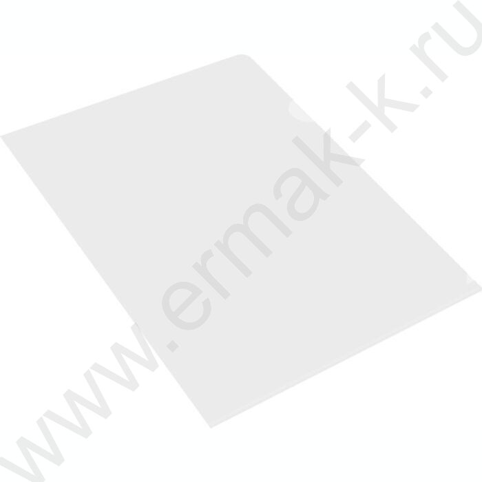 Папка уголок А4 Economy прозрачный тисненый 0,10мм | Фото 2