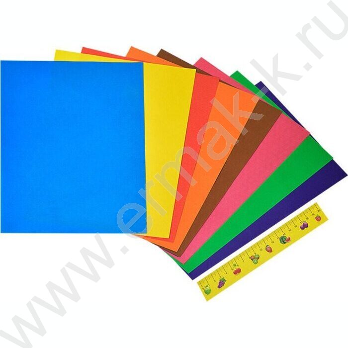 Бумага цв. двухсторонняя А4 16л/ 8цв | Фото 4