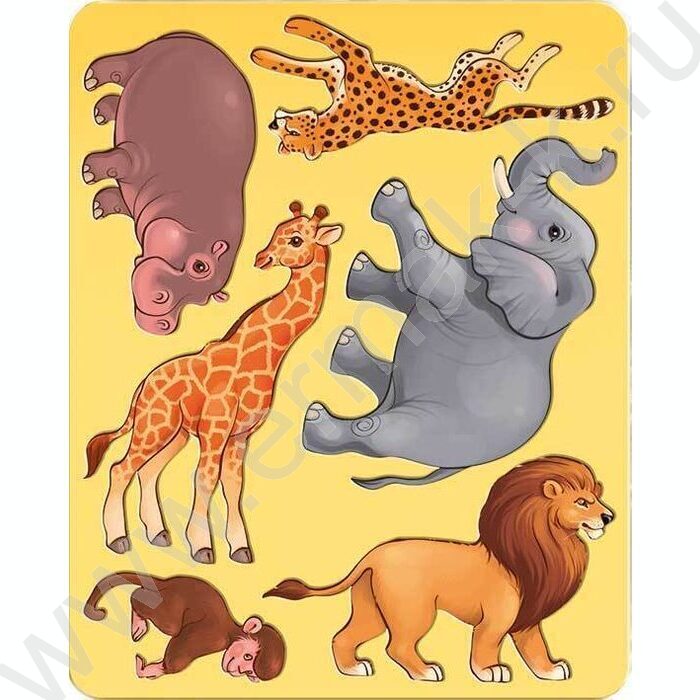 Трафарет "Животные Африки" | Фото 1