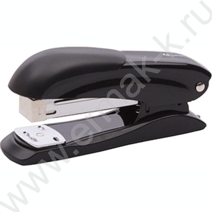 Степлер №24-26/6  20л метал Ulrich черный /встроен антистеплер/ | Фото 1