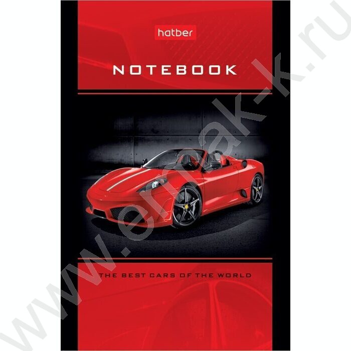 Блокнот  48л А7 3-х цв.блок "Автопанорама" 5видов | Фото 2