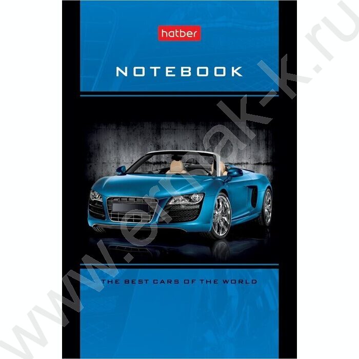 Блокнот  48л А7 3-х цв.блок "Автопанорама" 5видов | Фото 5