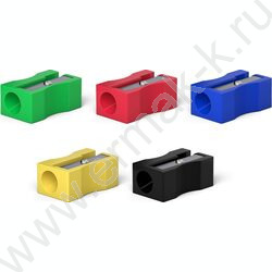 Точилка 1отв. пластик Unity ассорти | Фото 1