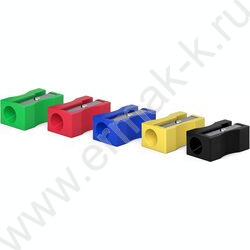 Точилка 1отв. пластик Unity ассорти | Фото 2