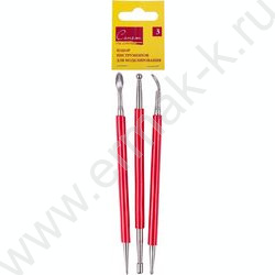 Набор металлических инструментов для моделирования Сонет 3предмета | Фото 1