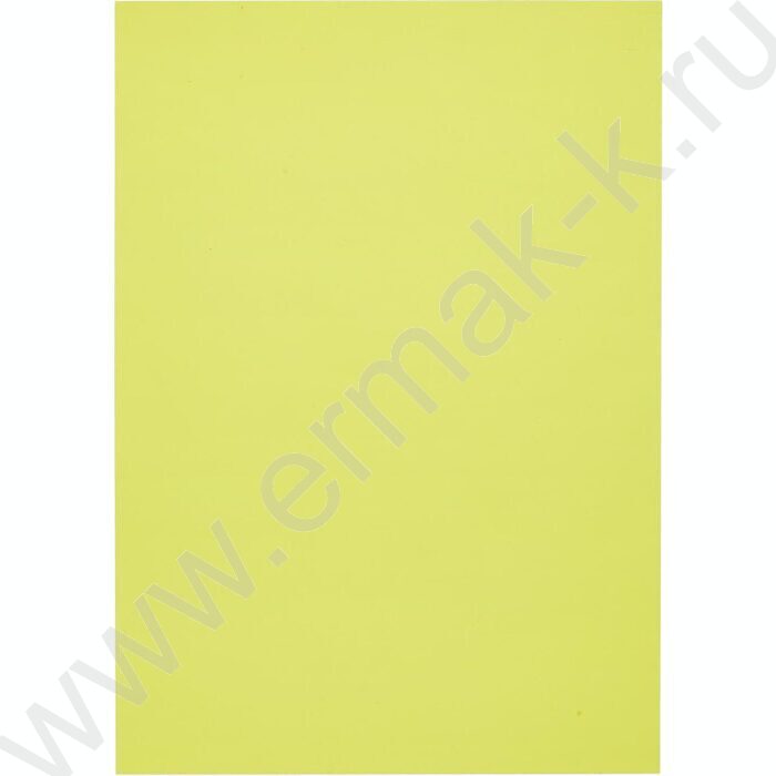 Обложка А4 PMO полипропилен 200мкм прозрачные желтые /100шт | Фото 2