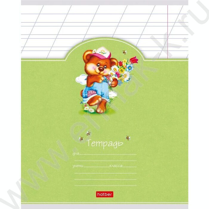 Тетрадь  12л линейка косая "Лохматики" 5видов | Фото 5