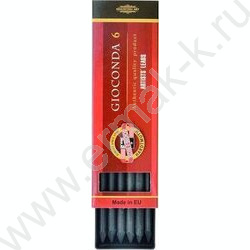 Грифель ч/гр 5,6мм д/цангового карандаша 6шт/уп (KIN 4865) | Фото 2