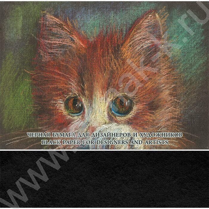 Бумага А2 10л тонированная "Black" | Фото 1