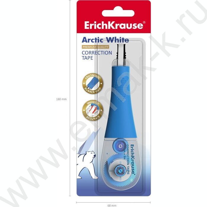 Корректирующая лента 4,2мм* 8м "Arctic white" /блистер, европодвес | Фото 5