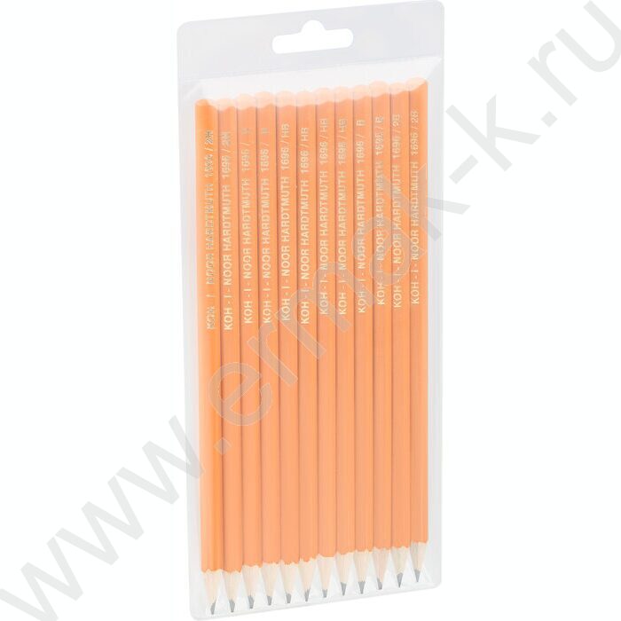 Карандаш ч/гр /набор 12шт/ блистер (KIN 1696) | Фото 2