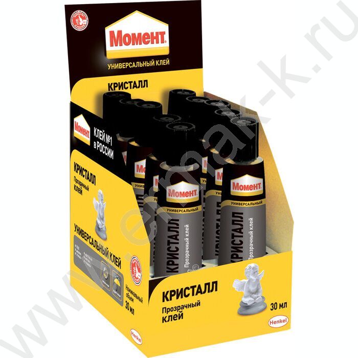 Клей Момент Кристалл универсальный прозрачный   30мл | Фото 2