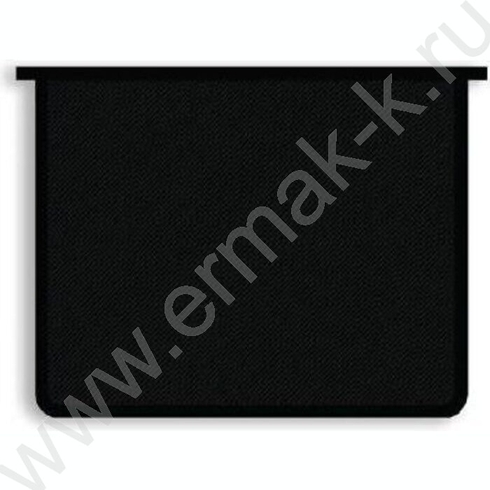 Папка д/тетрадей А4 пластик молния сверху черная | Фото 1