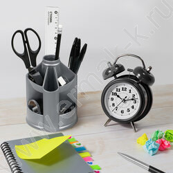 Подставка д/каранд. и ручек Mini Desk серый ML | Фото 4