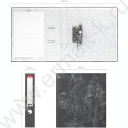 Файл 50мм мраморный разборный Эконом серый | Фото 4