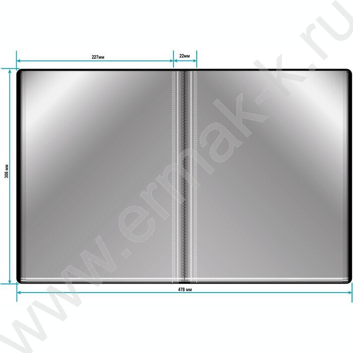 Папка  30 файлов черная 0,65мм карман торцевой с бумажной вставкой | Фото 4