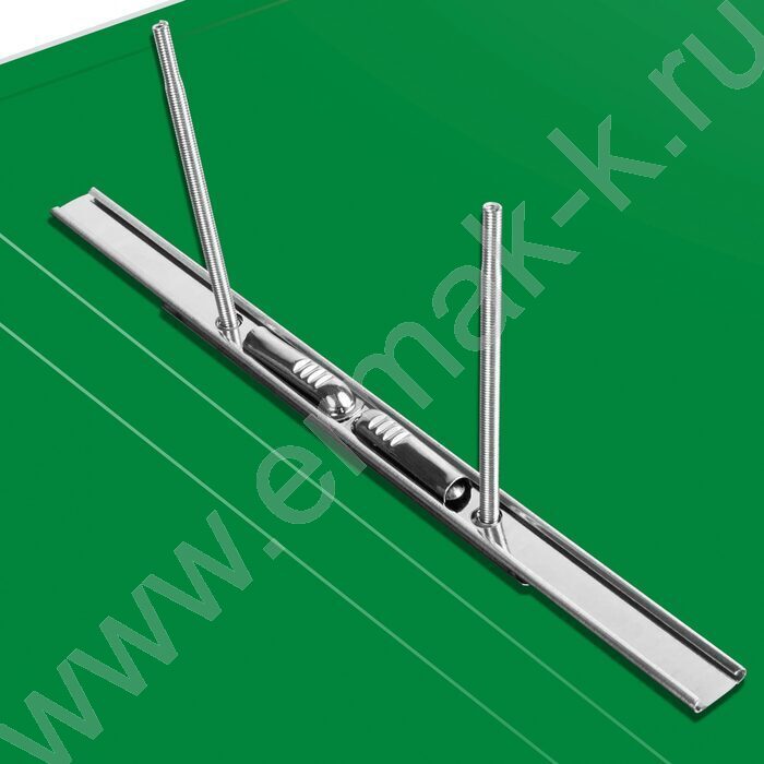 Папка с бок.пруж.скоросшивателем зеленая 0,5мм торц.наклейка | Фото 2