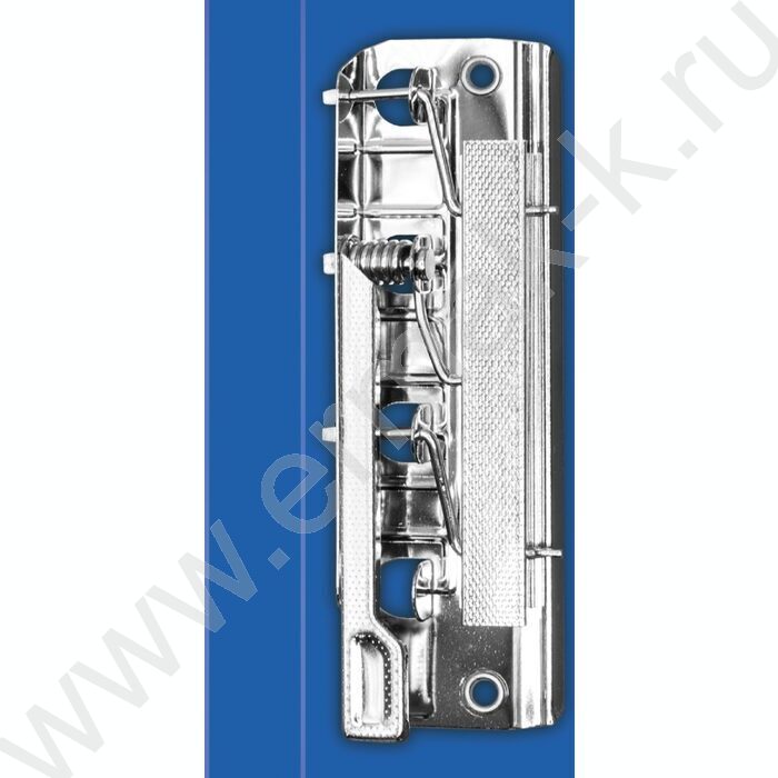 Папка с бок.прижимом синяя 0,5мм торц.наклейка | Фото 2