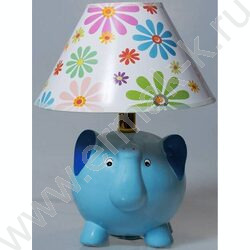 Светильник настольный  Camelion KD-562 /220V, 40W, E14 Слоник | Фото 2