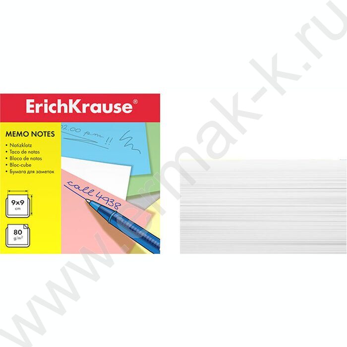 Бумага д/записей  9*9*5см белый | Фото 2