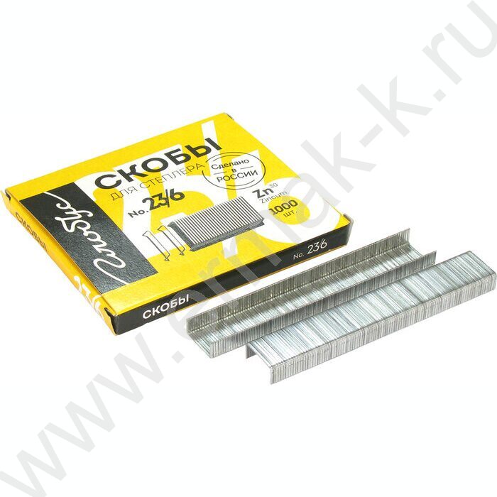 Скобы №23/ 6 /1000шт | Фото 1