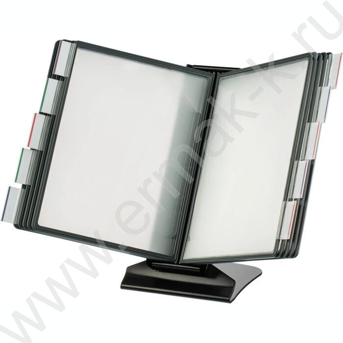 Демо-система настольная А4 10панелей черная металл. | Фото 1