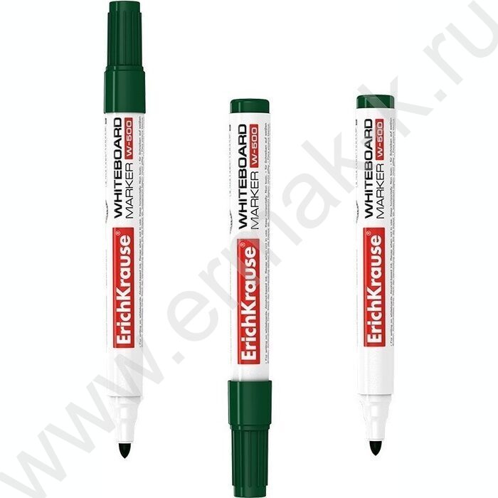 Маркер д/маркерных досок /зеленый/ 2,5мм круг W-500 | Фото 1