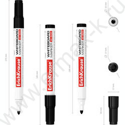 Маркер д/маркерных досок /черный/ 2,5мм круг W-500 | Фото 4