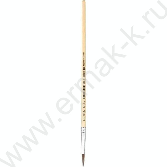 Кисть  белка № 2 европодвес | Фото 1