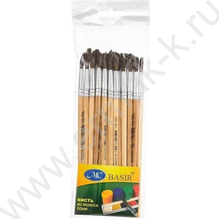 Кисть  пони № 4 европодвес | Фото 2