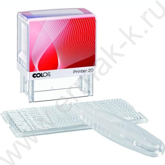 Штамп самонаборный автомат  4-х строчный рус 38*14мм,пластик | Фото 1