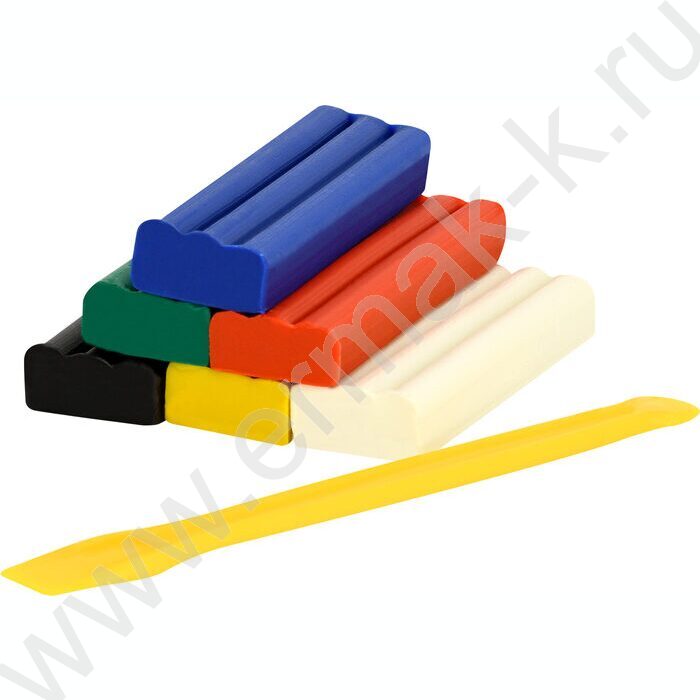 Пластилин восковой  6цв  90г Каляка-Маляка+стек | Фото 4