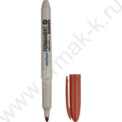 Маркер перм. /коричневый/ 1,5мм | Фото 1